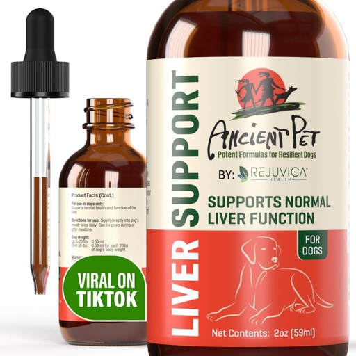 [BRSWYBQPAUIQIF3J] Pet Liver - Support Supplement for Dogs - Milk Thistle & Dandelion & Potent