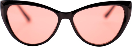 [BRSRAAT2B4MRAD3O] FL-41 משקפי Migraine עבור Indoor/Outdoor Light Sרגישות & Photophobia Cat Eye Hardcase