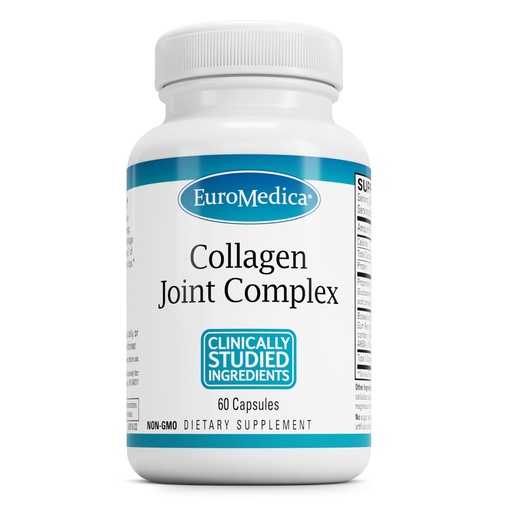 [BRSWYFD3CJ4GEYDP] EuroMedica Collagen Joint Complex - Collagen Supplement for Joint Health Support - Dietary Supplement with Boswellia Extract & Type II Collagen - Lower Back & Knee Support Supplement - 60 Capsules