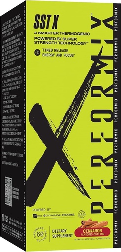 [BRSROGAQB4MQAEI7] PERFORMIX SST X Timed Release Energy and Focus Powered by Super Strength Technology - Cinnamon - 60 Capsules (30 Servings)