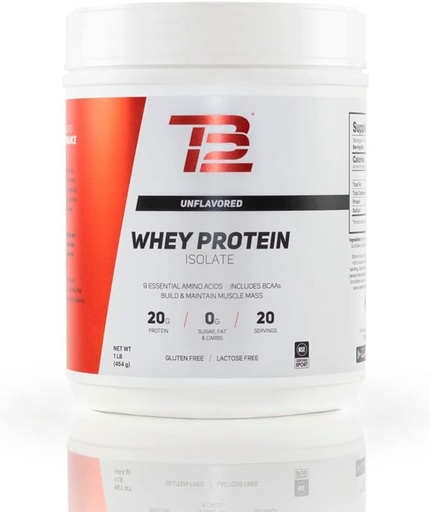 [BRSW2BQ3DEBAIGQ4] TB12 Whey Protein Powder, Unflavored