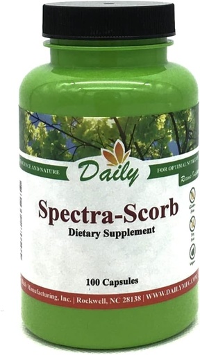 [BRSWGEAHOEFGYCDF] Daily Manufacturing Spectra-ScorbTM (Vitamin C Mineral Ascorbates, Bioflavonoid Kompleksi, Quercetin)