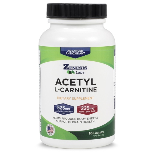 [BRSWICAGBAGG2CTM] Acetyl L-Carnitine with Alpha Lipoic Acid - 90 Capsules