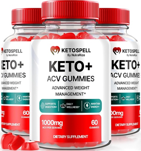 [BRSRAZQTPIMR4EL4] (3 Pack) Keto Spell ACV Gummies, KetoSpell Keto ACV Avancerad viktminskning Formel, All Natural Apple Cider Vinegar 1000MG, KetoSpell Keto + ACV Supplement, Gomitas Reviews (180 Gummies)