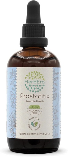 [BRSWYEIPOIGQOFLB] Prostatitix B120 Alcohol-Free Extract Tincture: Saw Palmetto Berry, Stinging Nettle Leaf, Pumpkin Seed, Green Tea Leaf, Wildcrafted: Pygeum Bark. Prostate Health 4 Fl Oz
