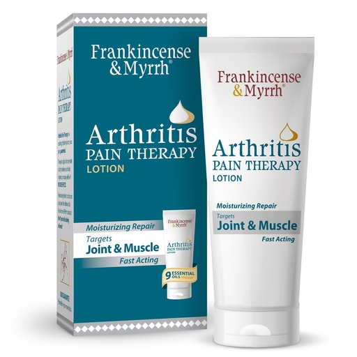 [BRSW2BQ2OEOWEE3H] Frankincense & Myrrh Arthritis Pain Reliever Therapy Lotion – Topical Arthritis Pain Relief Cream and Hydrating Skin Repair, Body Relief for Sciatica, Knee, Back, Joints, Neck, Hands, 3 Oz - 1 Pack