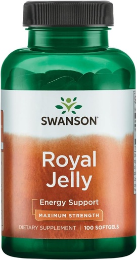 [BRSWIYYMBUBRAF3A] Swanson Royal Jelly Equivalent to 1000 Milligrams 100 Sgels