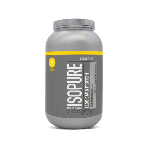 [BRSWIB32OQGQGGDM] Nature'S Best Isopure Banana Cream (Zero Carb), 3-Pound Tub