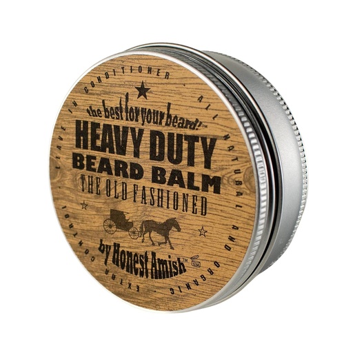[BRSWIFD2BNYR4FY5] Honest Amish Heavy Duty Beard Balm -New Large 4 Ounce Twist Tin
