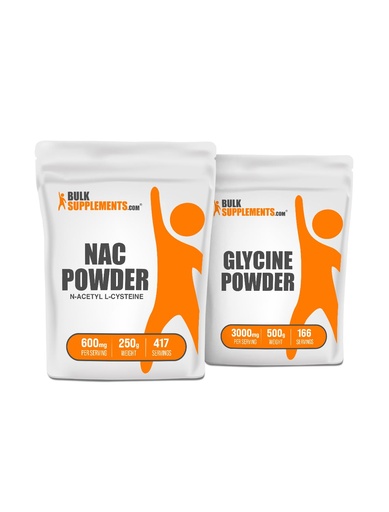 [BRSRAZAFO4IAGYA3] NAC (N-Acetyl L-Cysteine) 250g + Glycine 500g Bundle