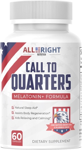 [BRSROBADCV5A4FLZ] Call to Quarters - Sleep Aid & Relaxation Formula - 60 Capsules