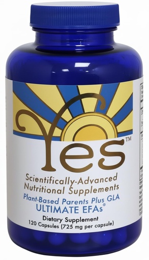 [BRSWIYYBCR6RKYDO] YES Plant-Based Omega 3-6-9 – Burpless Fish Oil Alternative with Flax, Evening Primrose (GLA), Pumpkin, Sunflower & Coconut Oil – Heart, Skin, Eye & Immune Support – 120 Capsules