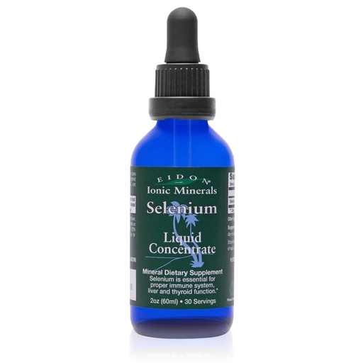 [BRSWKHY5OVYAKFD5] Eidon Ionic Minerals Liquid Selenium Concentrate - Selenium Drops for Men & Women, Sodium Selenate Supplement for Adults, Supports a Healthy Immune System and Tissue Health, Sugar Free - 2 oz