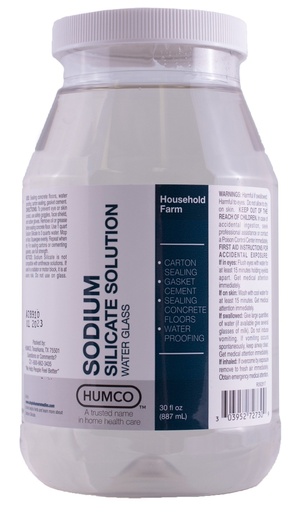 [BRSWGZL2A4GRSEYZ] 272730001 Sodium Silicate Solution 30 oz, Shape