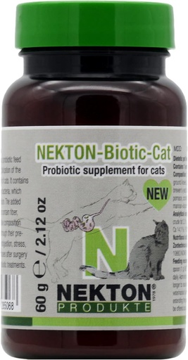[BRSW2AAYDMFW2ELJ] Nekton-Biotic-Cat integratore probiotico per gatti 60g / 2.1oz